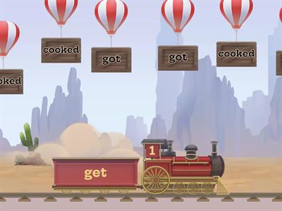 Past tense verbs